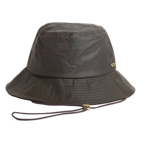Barbour Delilah Waxed Bucket Hat Olive