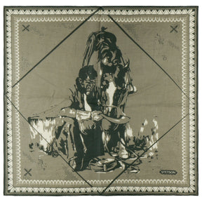 Stetson Bandana Last Drop Oliv