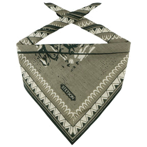Stetson Bandana Last Drop Oliv
