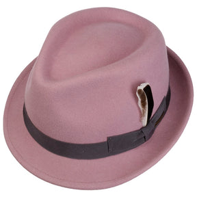 Stetson Levamo Trilby Woolfelt Light Pink