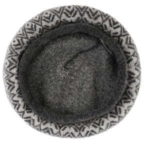 Seeberger Lucona Wool Beret Grey