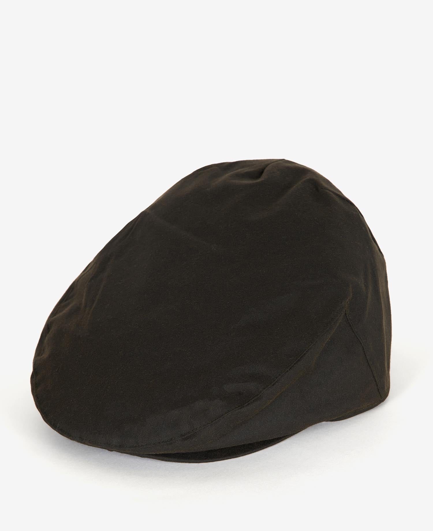 Barbour Men's Wax Flat Cap Olive