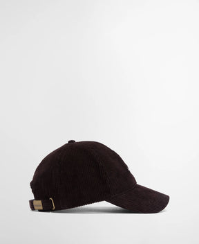 Barbour Preston Cord Cap Brown