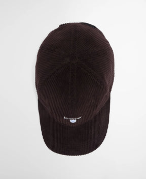 Barbour Preston Cord Cap Brown