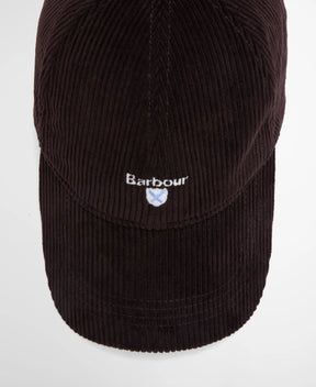 Barbour Preston Cord Cap Brown