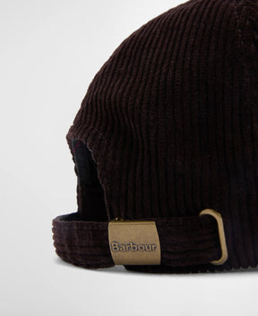 Barbour Preston Cord Cap Brown
