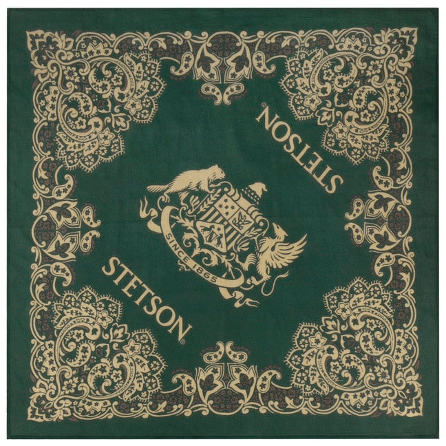 Stetson Bandana Cotton Green