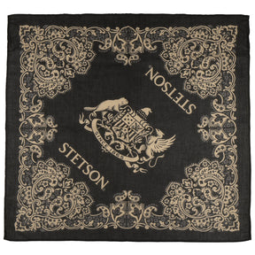 Stetson Bandana Cotton Black