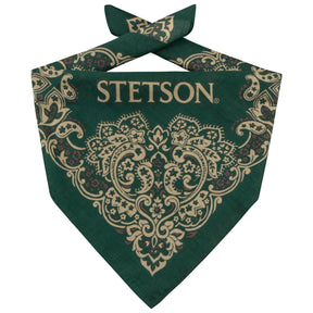 Stetson Bandana Bomuld Grøn