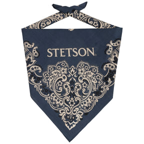 Stetson Bandana Bomuld Blå