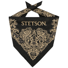 Stetson Bandana Cotton Black