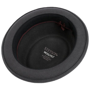Stetson Pork Pie Woolfelt Grey
