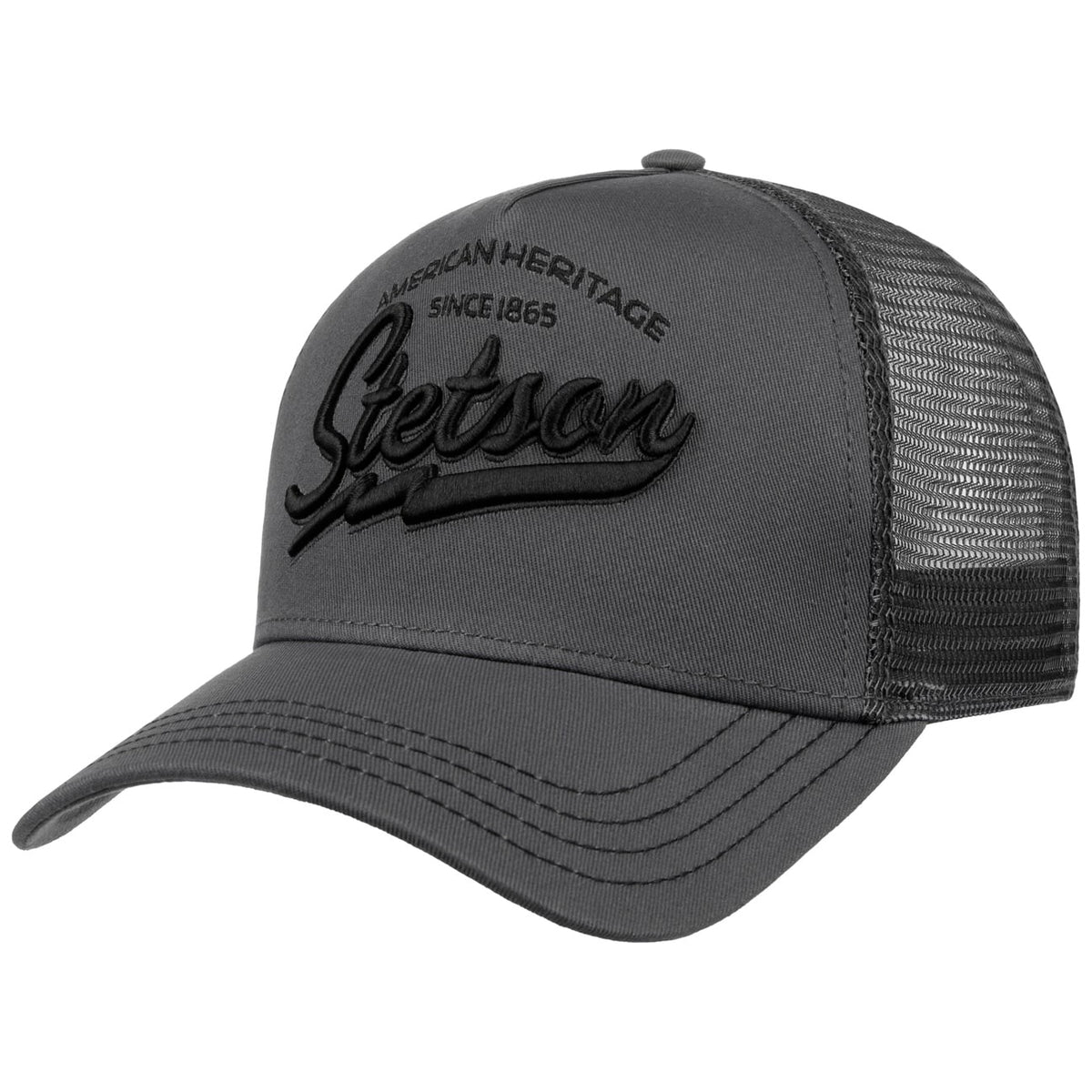 Stetson Trucker Cap American Heritage Classic Grey/Silver