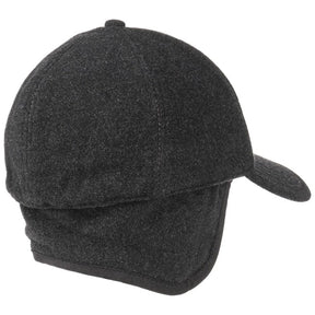 Stetson Baseball Cap Wool/Cashmere EF Grey