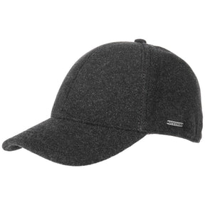 Stetson Baseball Cap Wool/Cashmere EF Grey