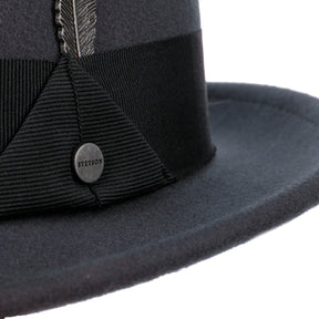 Stetson Player Woolfelt Dark Grey