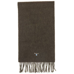 Barbour Plain Lambswool Plain Scarf Olive
