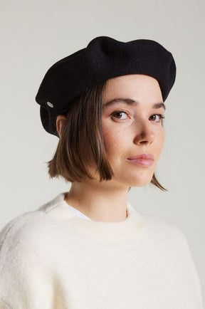 Laulhère Beret Authentique - Black