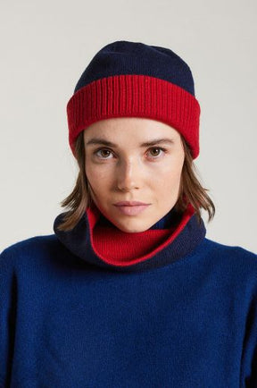 Lauhére Otxoa Neck Warmer Navy/Red