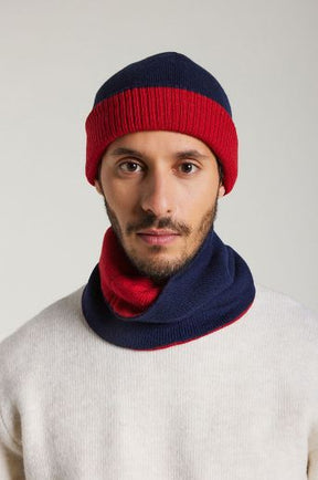 Lauhére Otxoa Neck Warmer Navy/Red