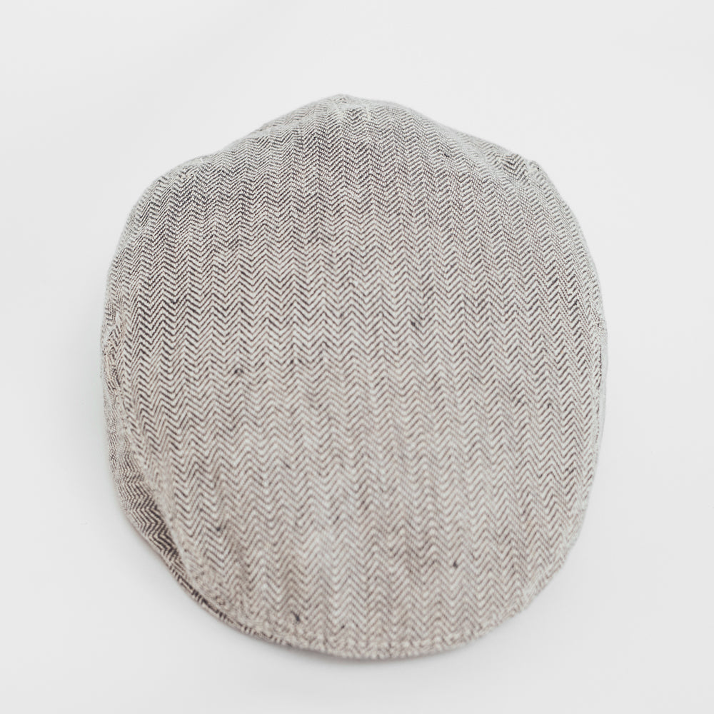 Hat shelf Edward Växbo Linen Flat Cap Graphite