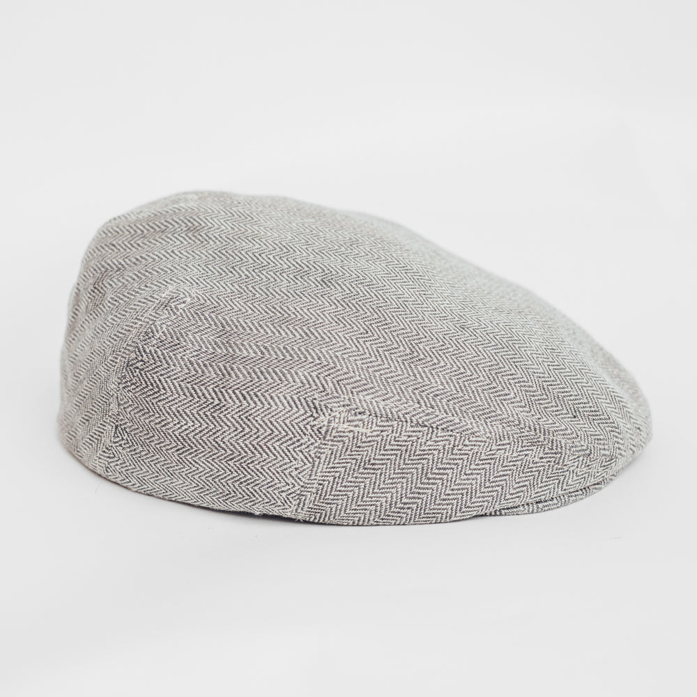Hat shelf Edward Växbo Linen Flat Cap Graphite