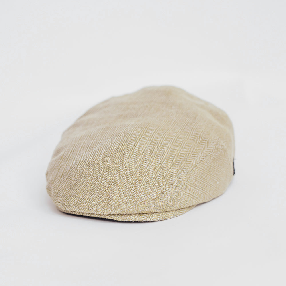 Hat shelf Edward Växbo Linen Flat Cap Olive