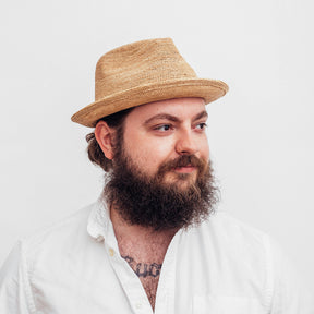 Stetson Alpena Raffia Player Crochet