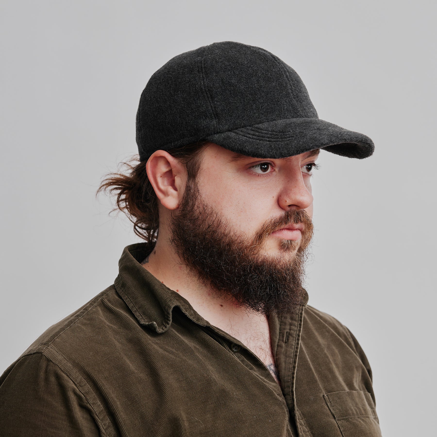 Wigén's Baseball Cap Fleece Grey