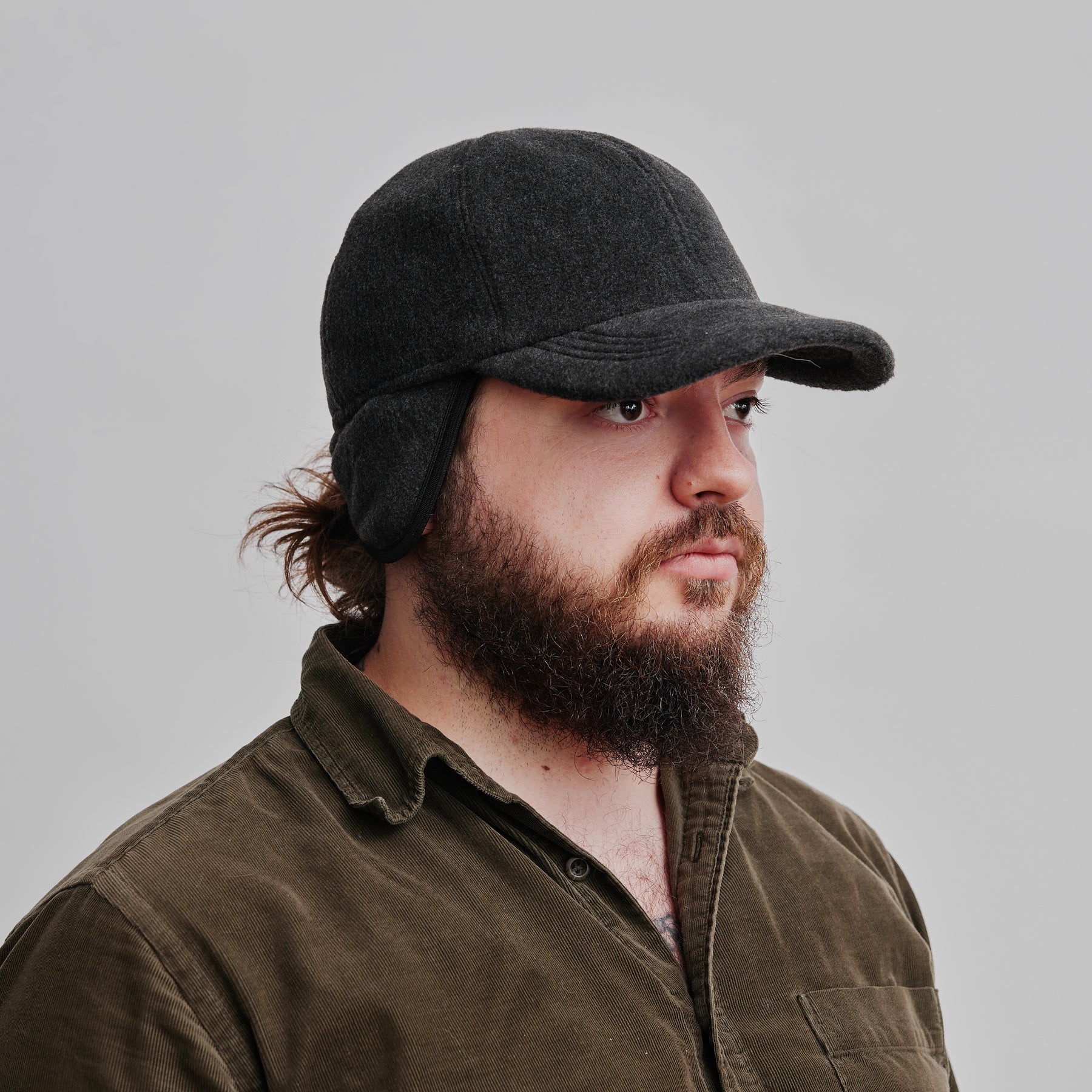 Wigén's Baseball Cap Fleece Grey