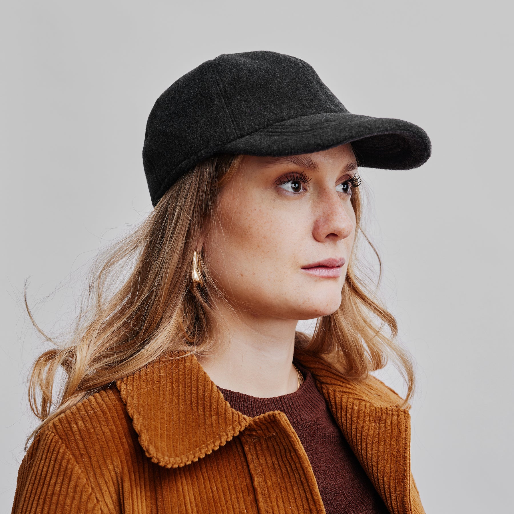 Wigén's Baseball Cap Fleece Grey