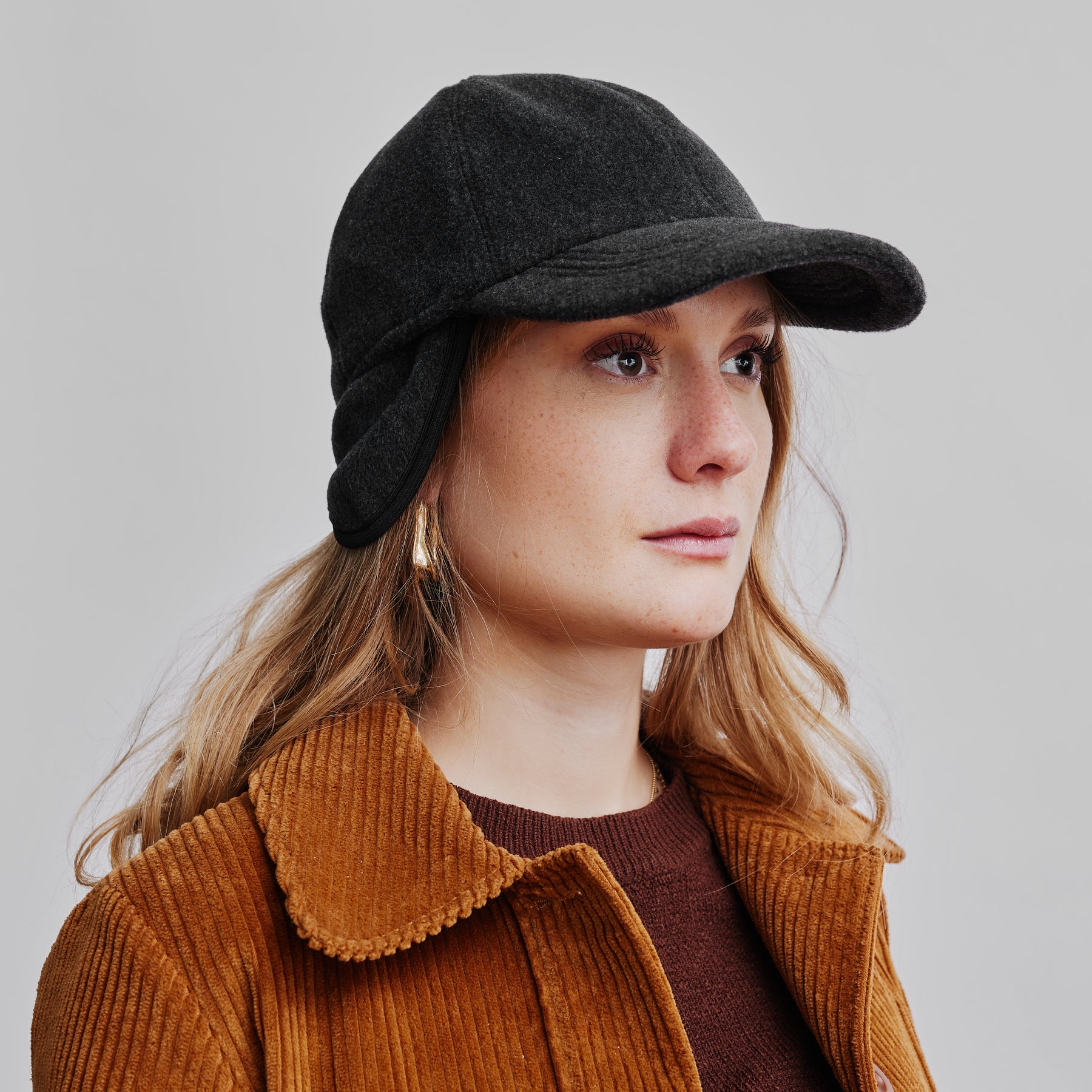 Wigén's Baseball Cap Fleece Grey