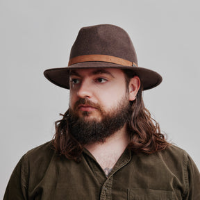 Wigén's Bosco Hat Brown Melange