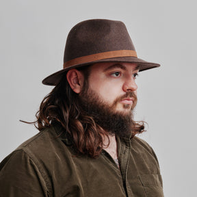 Wigén's Bosco Hat Brown Melange