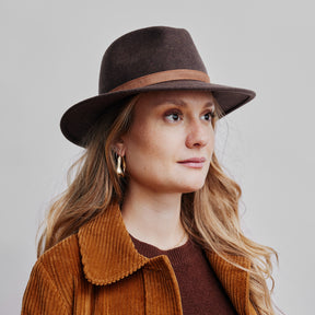 Wigén's Bosco Hat Brown Melange