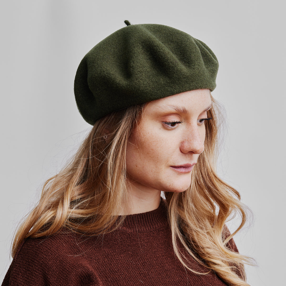 Laulhère Beret Authentique - Khaki