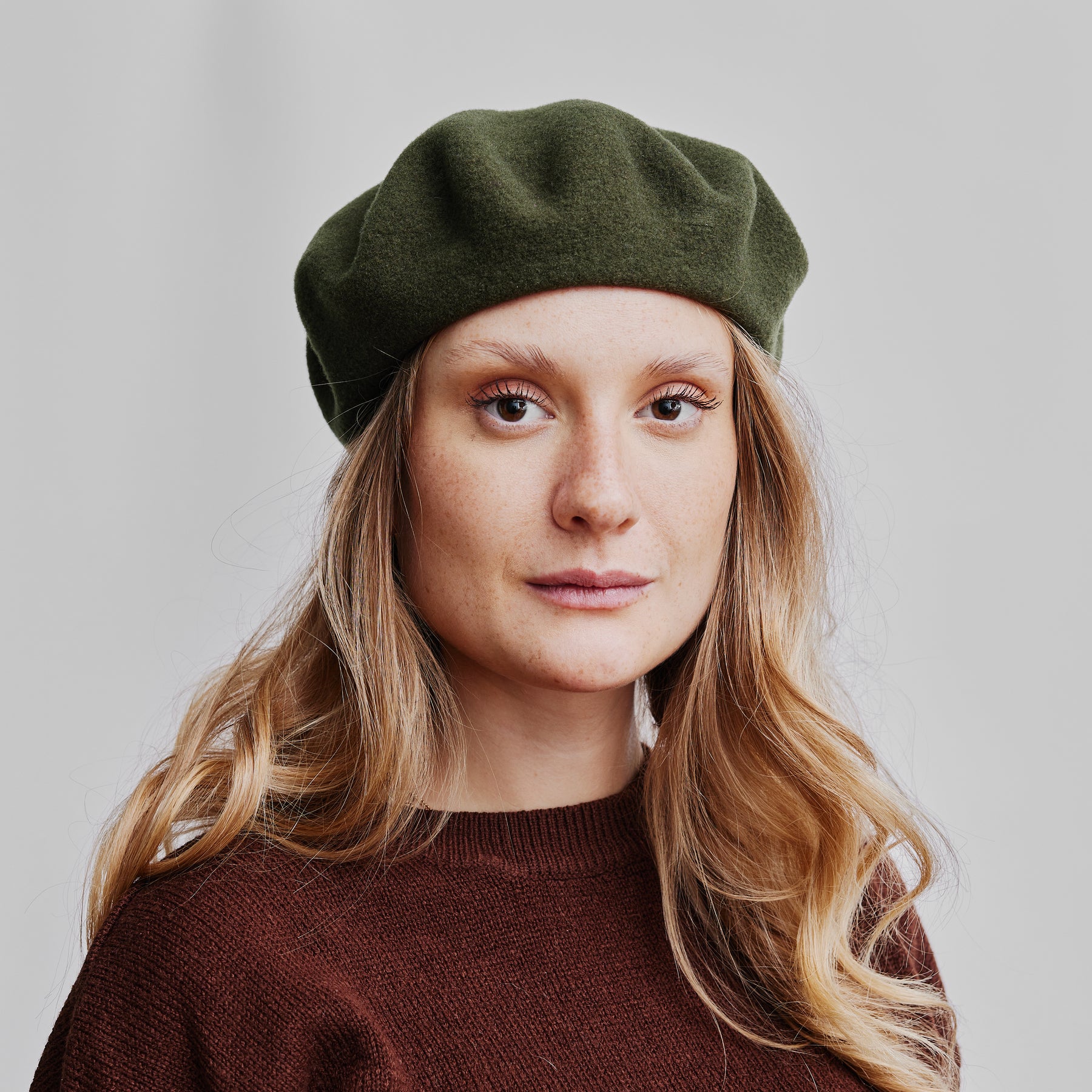 Laulhère Beret Authentic - Olive