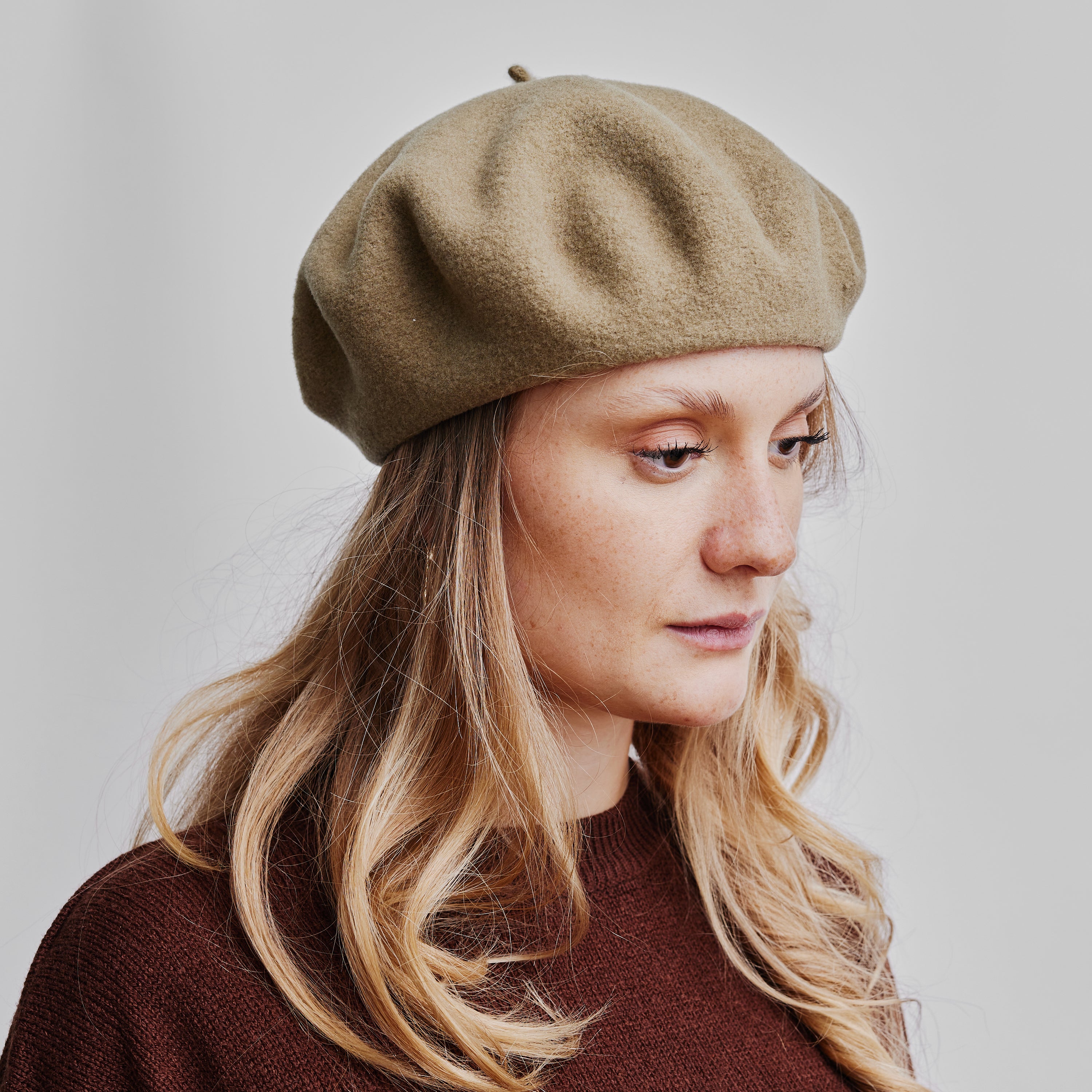 Laulhère Beret Authentique - Khaki