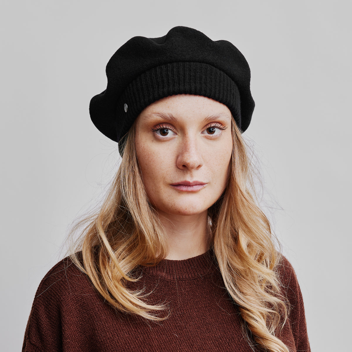 Laulhère Beret Louvre Black