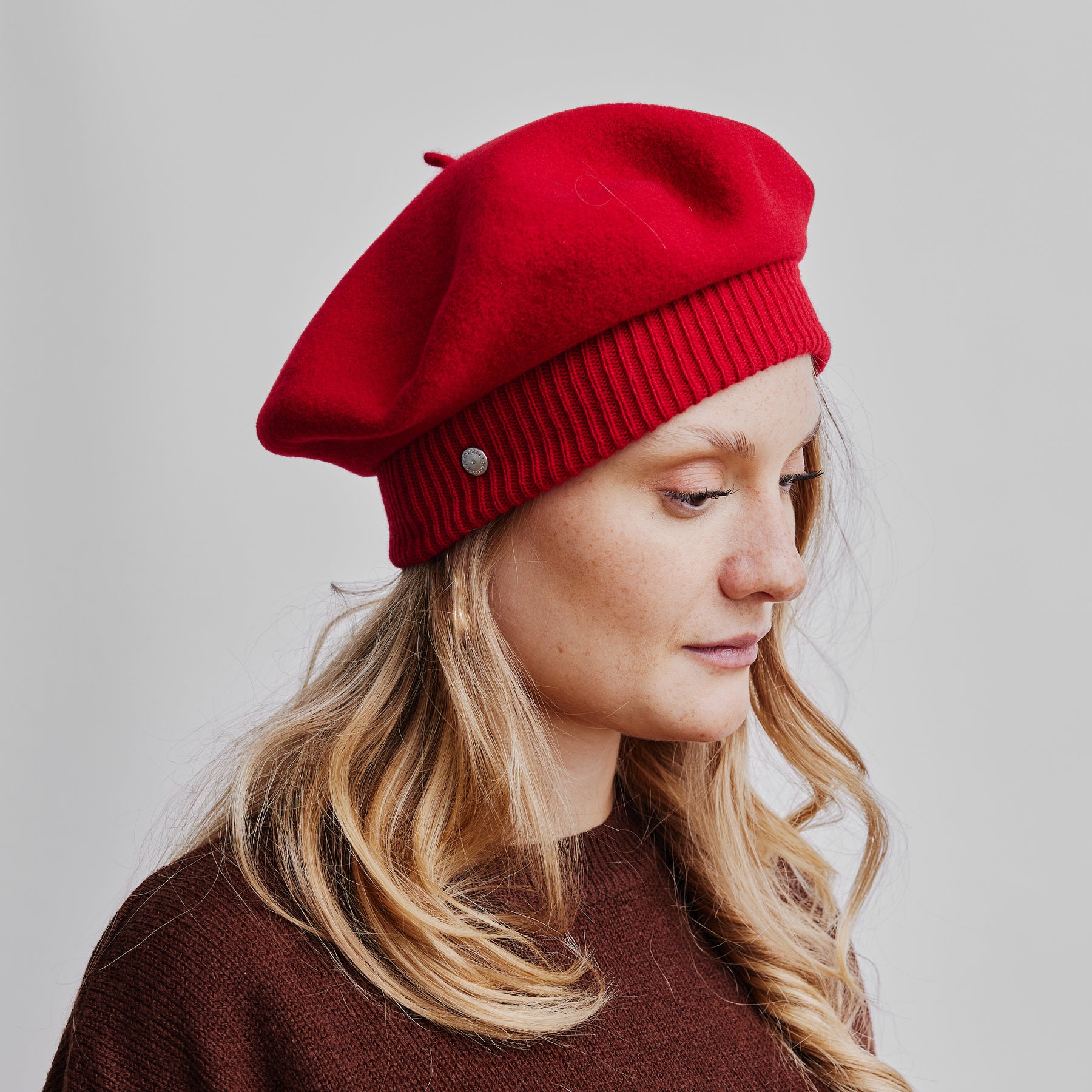 Laulhére Beret Louvre Red