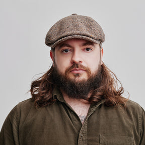 Stetson 6-panel Cap Virgin Wool Brown