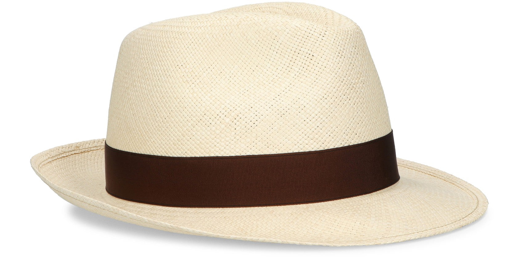 Borsalino Brisa Panama Hat Marrone