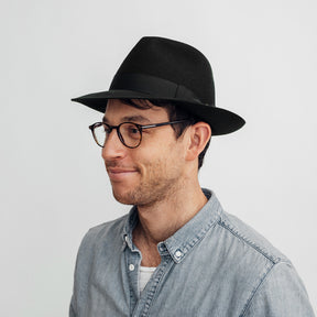 Borsalino Alessandria Fedora Dark Green