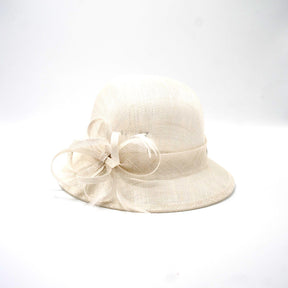 Seeberger Sinemay Small Cloche Ivory