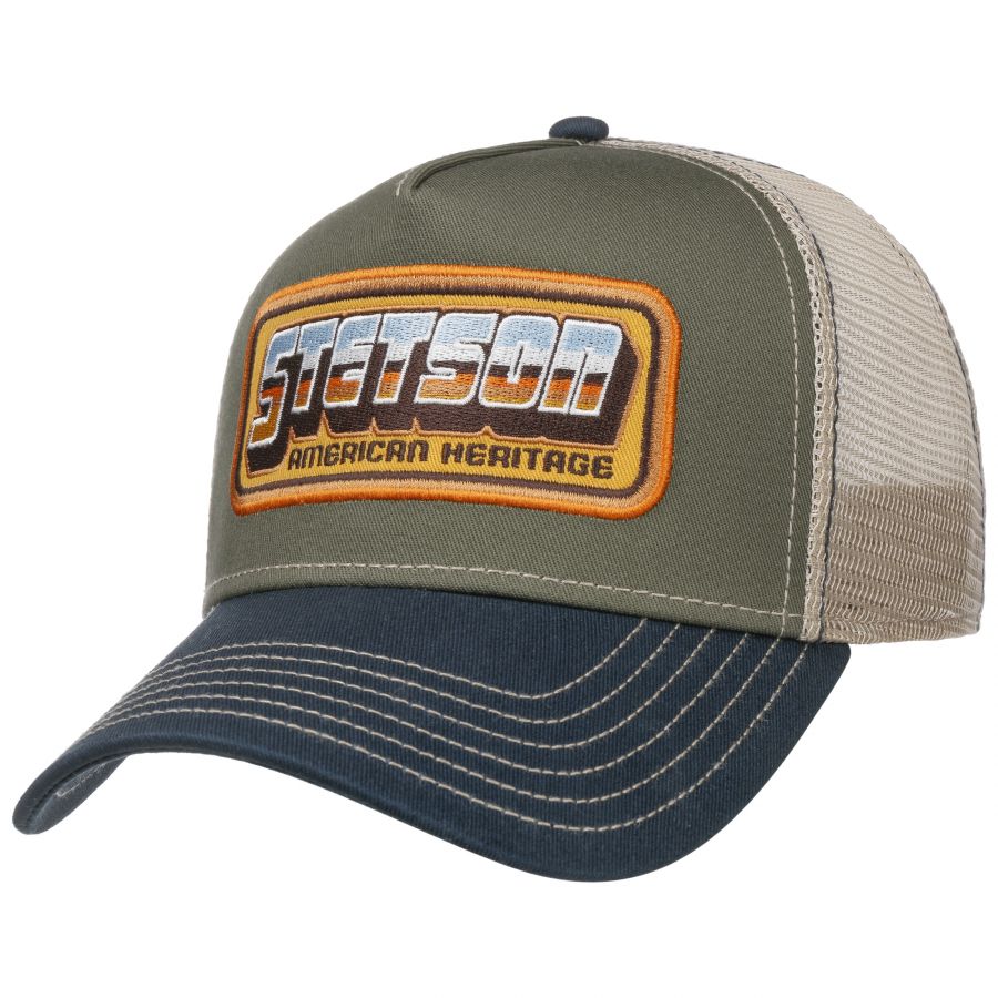 Stetson Trucker Cap American Heritage Patch