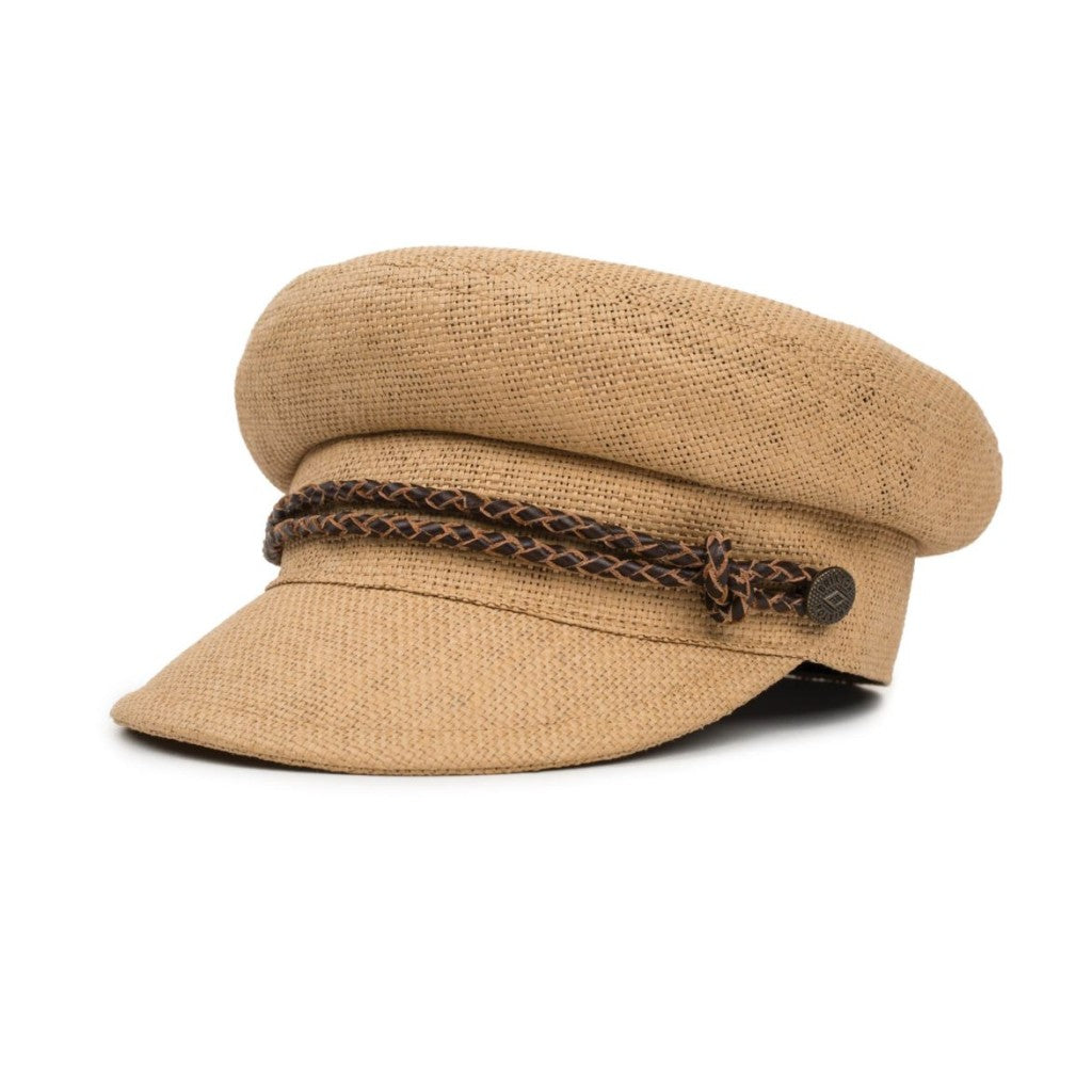 Brixton Kayla Straw Cap Tan