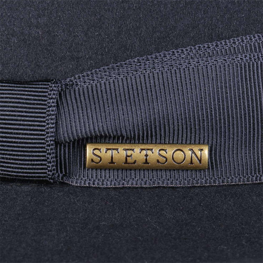 Stetson Penn Fedora Furfelt Dark Blue