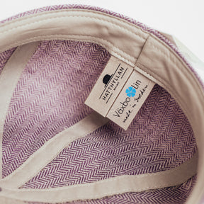 Hatthyllan Börje Växbo Lin Newsboy Cap Purple