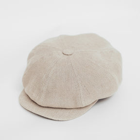 Hatthyllan Börje Växbo Lin Newsboy Cap Purple