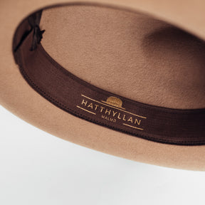 Hat shelf Fedora Jonathan Dark Beige